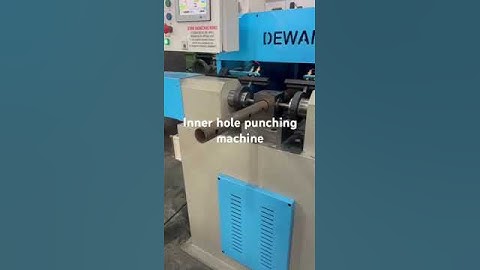 Amazing inner hole punching machine for scaffolding