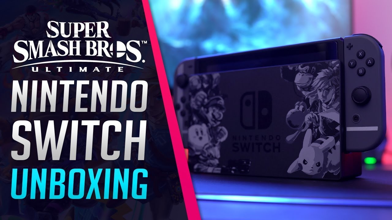  Nintendo Switch Super Smash Bros. Ultimate Edition - Switch :  Video Games