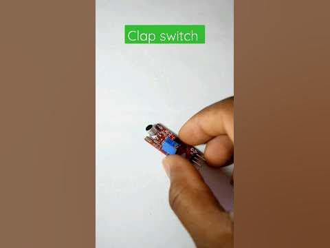 how to make a clap switch using an Arduino Uno...#shorts #arduino # ...