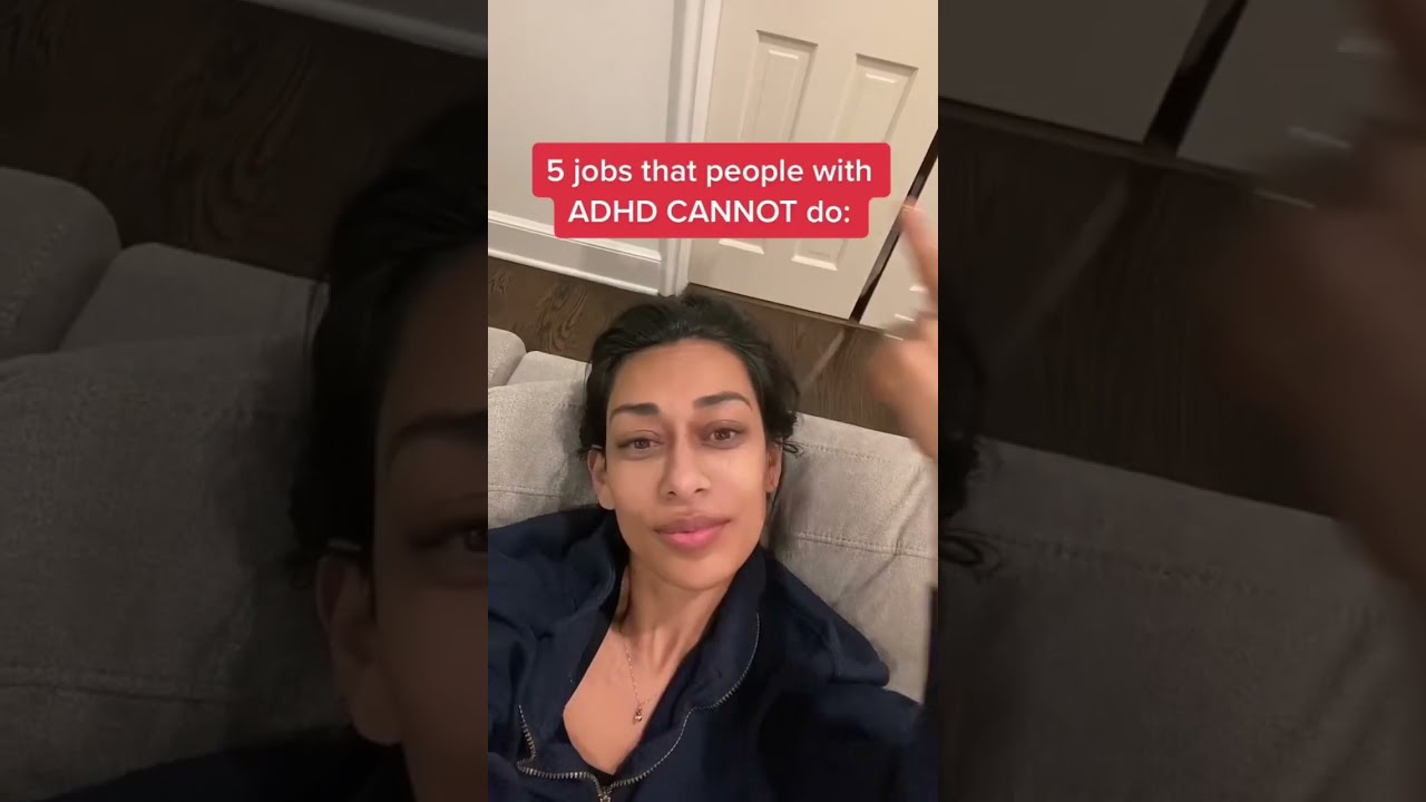Jobs You CANNOT Do If Have ADHD Drsasha Adhd Shorts