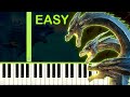 KING GHIDORAH´S THEME - EASY Piano Tutorial