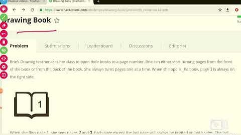 Hackerrank solution drawing  book