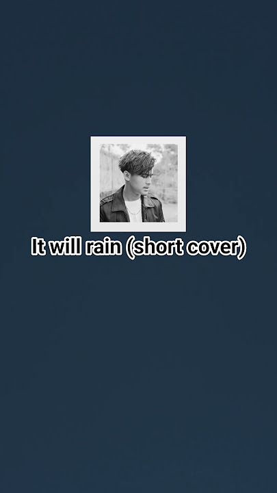 It will rain (Bruno Mars) Short covered by Mardy
