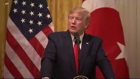 Live: пресс-конференция президента США Дональда Трампа и президента Турции Реджепа Тайипа Эрдогана
