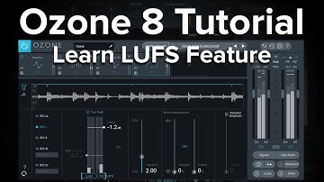 Ozone 8 Tutorial - Learn LUFS Target (Mastering for Spotify, Youtube, Tidal)