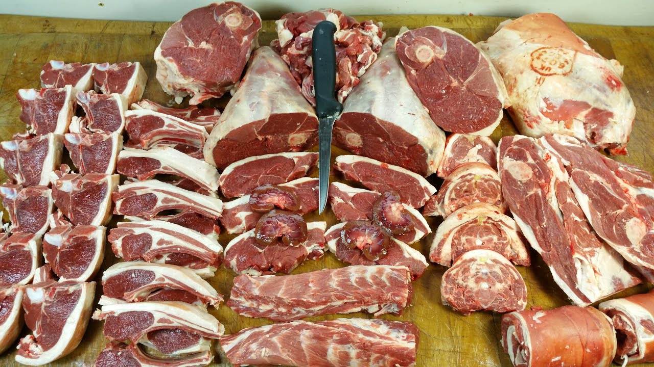 How To Butcher A Lamb Chart