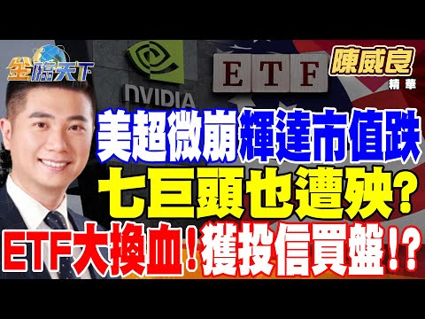 【精華】美超微崩.輝達市值跌掉1家AMD？七巨頭也遭殃？輝達供應鏈重新洗牌？AI股還有機會？ETF首波大換血！新納入成分股可獲投信買盤！？ #陳威良@tvbsmoney 20240422