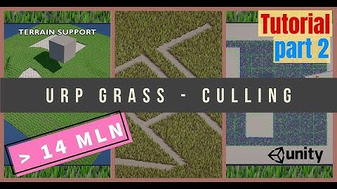 Оптимизация ТРАВЫ в Unity это ПРОСТО | #2
