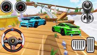 PLAYING A MOUNTAIN CLIMB STUNT GAME RUNNING FASTEST CAR 🚗🔥 #car #cars #f1 #cargames  screenshot 3