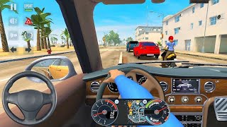 Luxury Taxi Bentley In City Beach - Taxi Sim 2020 - Android Gameplay screenshot 4
