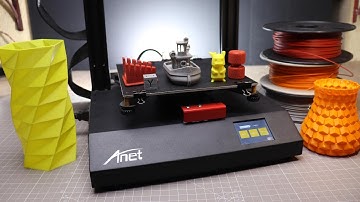 Anet ET4 3D Printer Unboxing + Assembling + TimeLapse