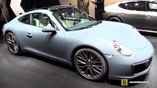 2017 Porsche 911 Carrera - Exterior and Interior Walkaround - 2015 Frankfurt Motor Show