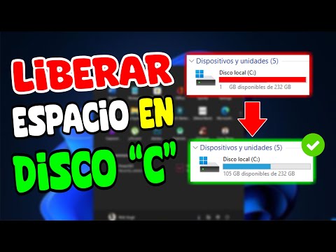 LIBERAR ESPACIO en DISCO "C" / Tú PC será una BALA.🚀 2025