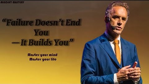 “Failure Doesn’t End You — It Builds You”     |   Motivational Speech 