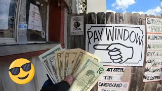 It's a SCRAP METAL Cash Day