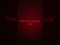 3 seconds #geometrydash