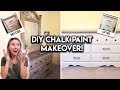 DIY DRESSER MAKEOVER | EASY CHALK PAINT TUTORIAL