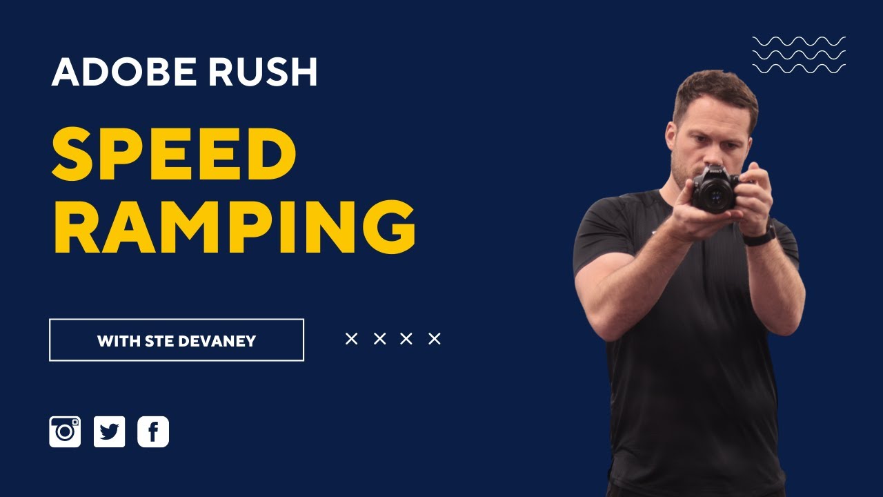 How To SPEED RAMP In Adobe Premiere Rush - YouTube