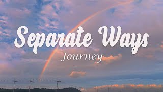 Journey - Separate Ways (Worlds apart) (Lyrics) [from Stranger Things Season 4 Netflix]