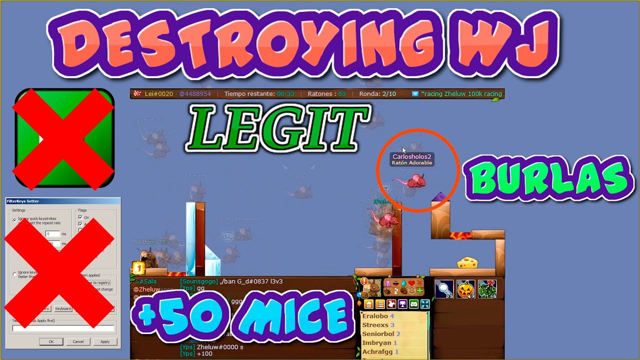 EPIC LEGIT GAMEPLAY (No macro, No filterkeys) TRANSFORMICE YouTube