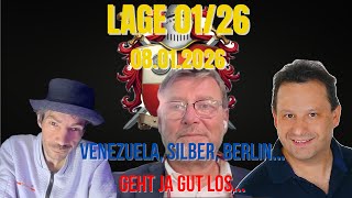 🏎 🚁🇨🇴🥶LAGE 01/26  Venezuela, Silber, Berlin2025 🚀