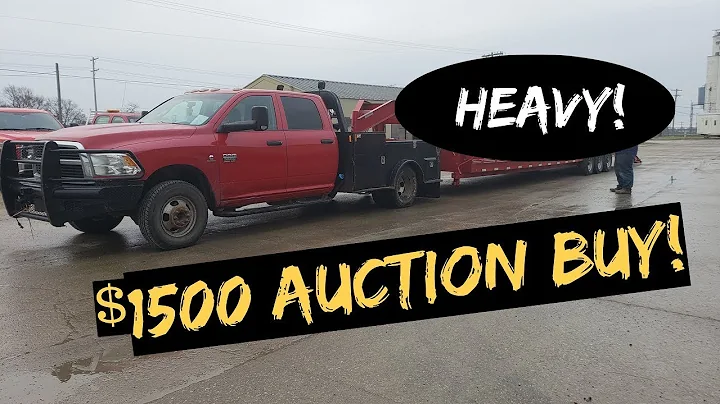 RAM 3500 Cummins handle Heavy Load ? + $1500 Aucti...