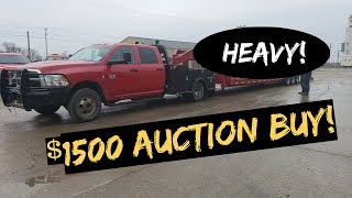 RAM 3500 Cummins handle Heavy Load ? + $1500 Auction BUY