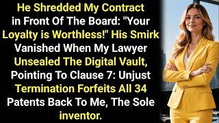 CEO Shredded My Contract... I Took Back 34 Patents. | #CorporateCheckmate