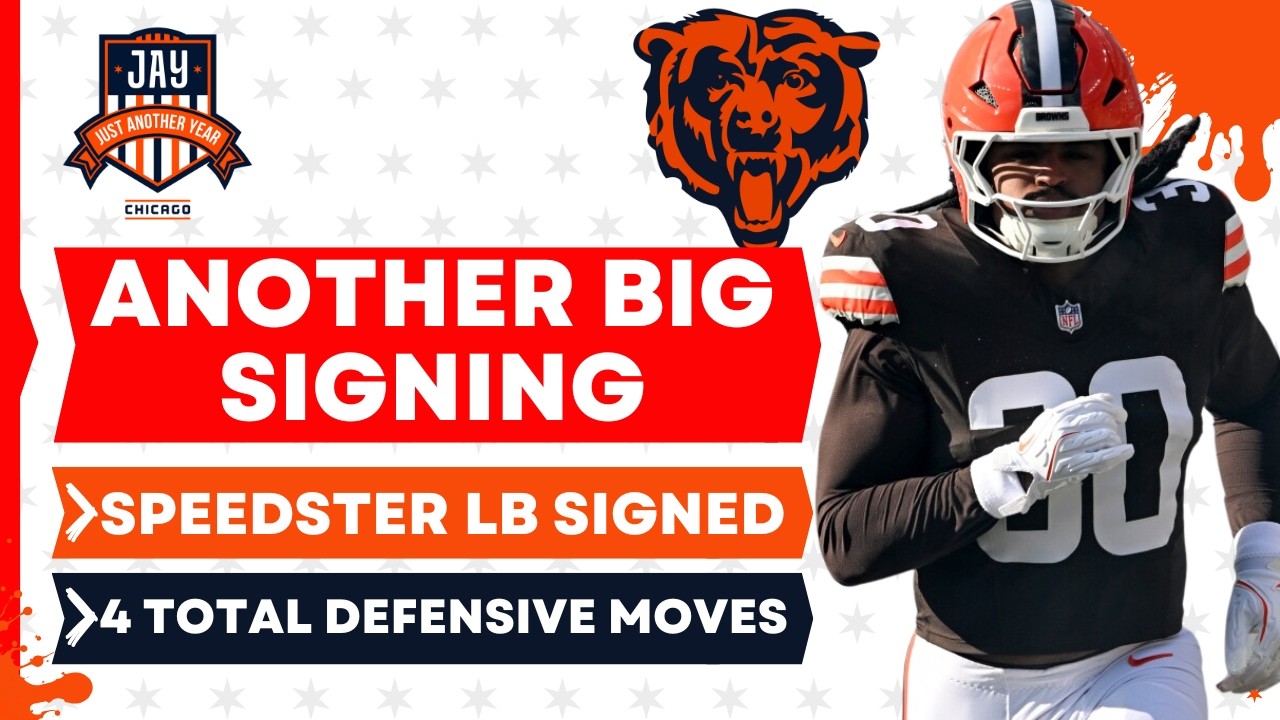 🚨Bears Make SPLASH At Linebacker Signing Devin Bush to a 3 Year, $30M Deal + More Moves Coming