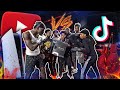 LAST TO GET KNOCKED OUT GETS A PS5!! (YOUTUBERS VS TIKTOKERS) *Somebody Went Nate Nate*