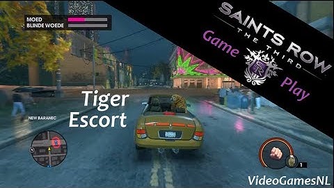 Saints Row: The Third | Tiger Escort Activity - Eye of the Tiger Gameplay [Xbox 360] [HD]