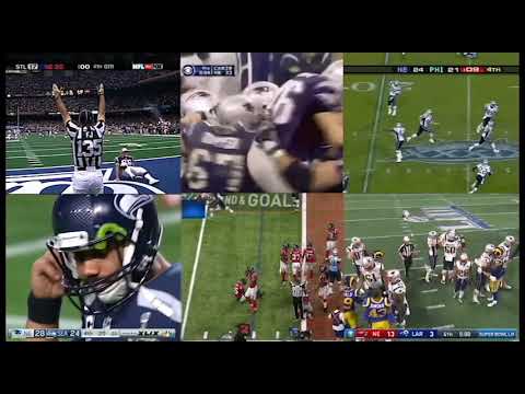 All 6 Patriots Super Bowl Wins Played At The Same Time ...