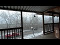 Snow in Belfry, Ky on March 14, 2018