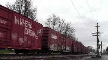 NS V86 in Hi Def at Shenandoah Junction,WV on 11/22/13