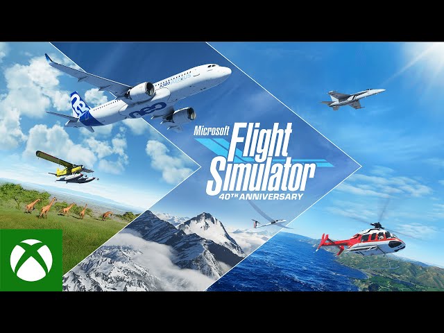 Microsoft Flight Simulator 40th Anniversary Edition - Official Launch  Trailer 