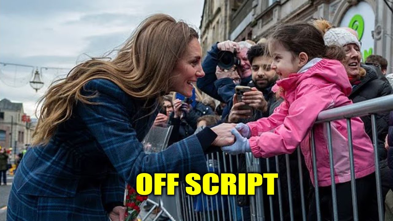Catherine Breaks Protocol And Runs To Fans — A Spontaneous Royal Moment