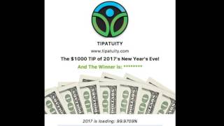 Tipatuity 2017 $1000 Tip Draw #1ktip