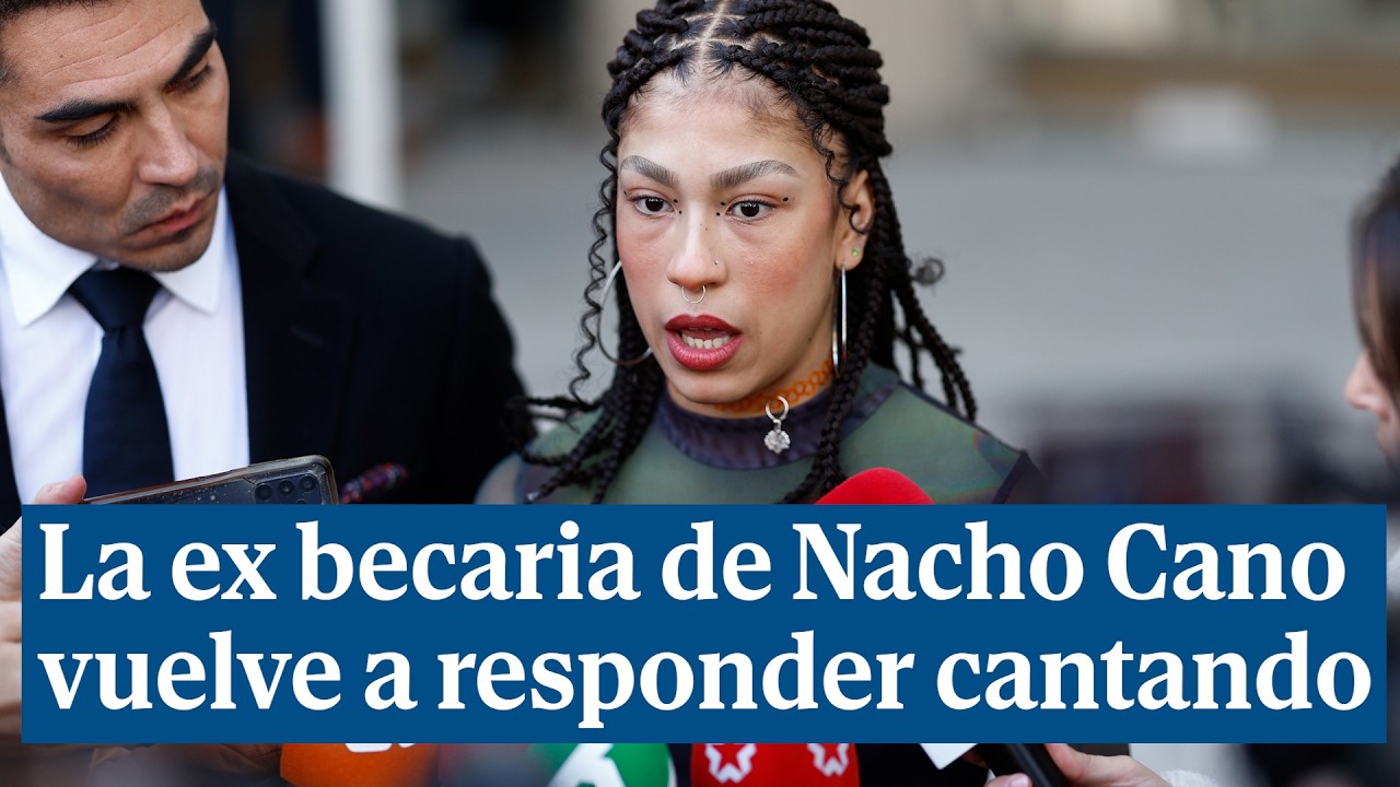 La becaria que denuncio a Nacho Cano vuelve a responder cantando: 