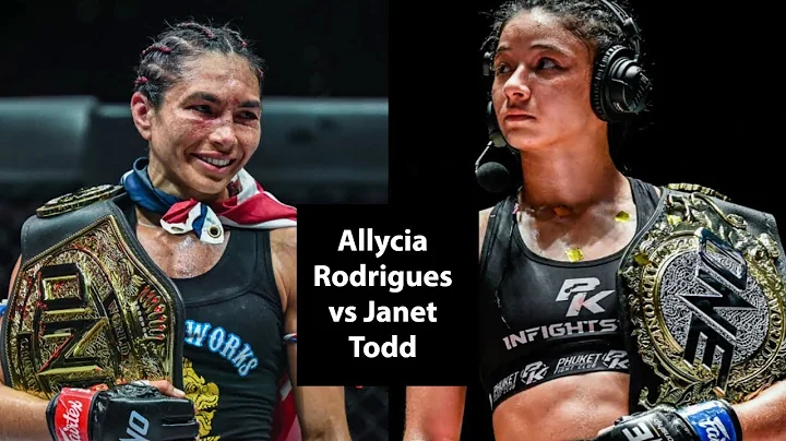 Allycia Rodrigues vs Janet Todd One Championship M...