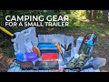 20 items we bought for our teardrop trailer | Space saving camping gear