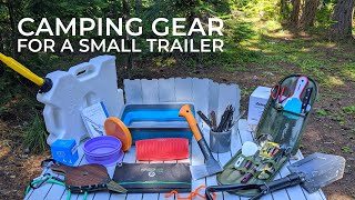 20 Items We Bought For Our Teardrop Trailer | Space Saving Camping Gear