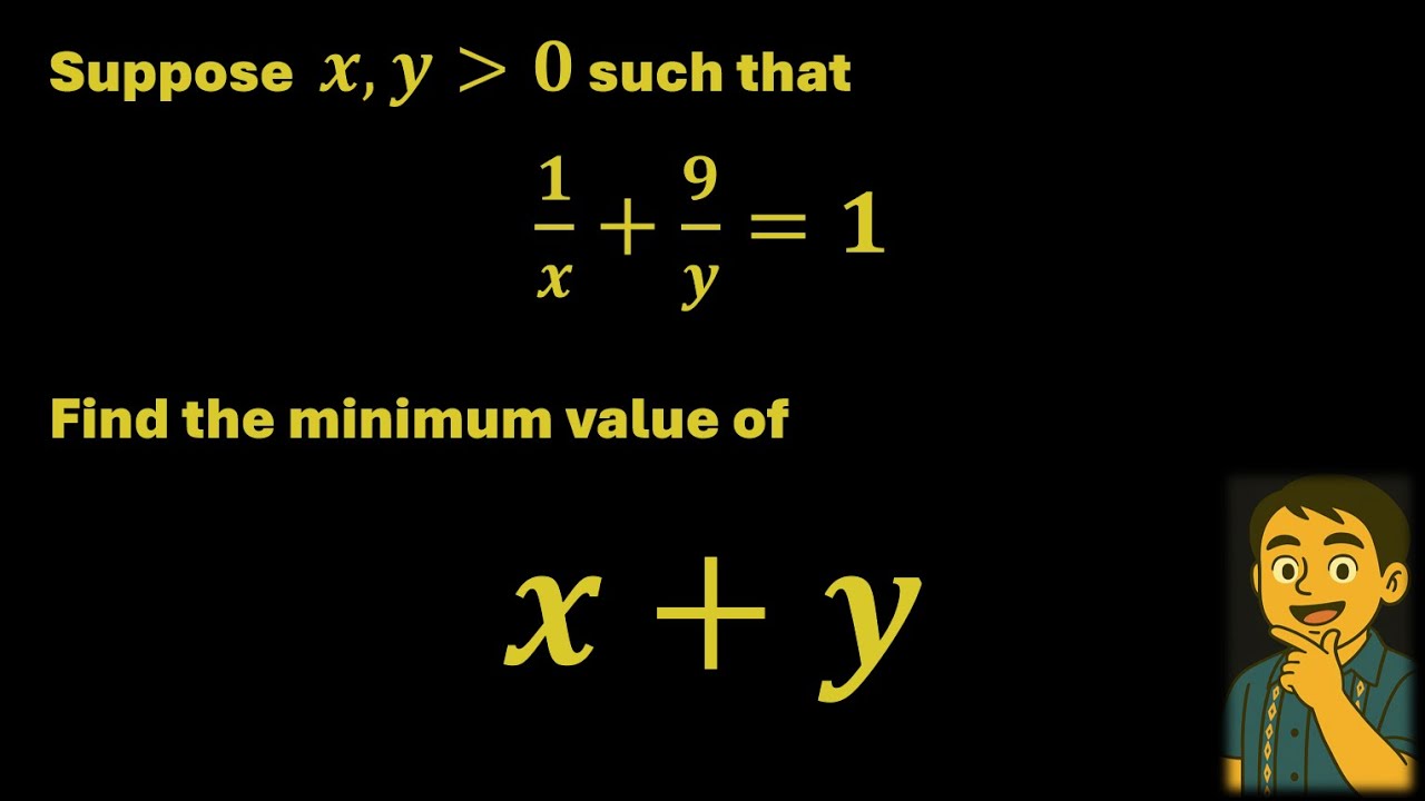 Мастер неравенства AM-GM на простом примере | Математическая олимпиада для начинающих