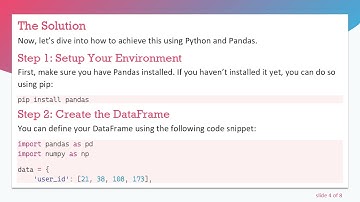 How to Get Common Items Across Columns in a DataFrame
