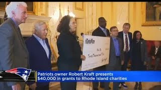 Patriots Owner Robert Kraft Presents $40,000 In Grants To Rhode Island Charities Profile