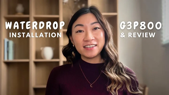 Waterdrop G3P800 Reverse Osmosis Water Filter | Installation & Review