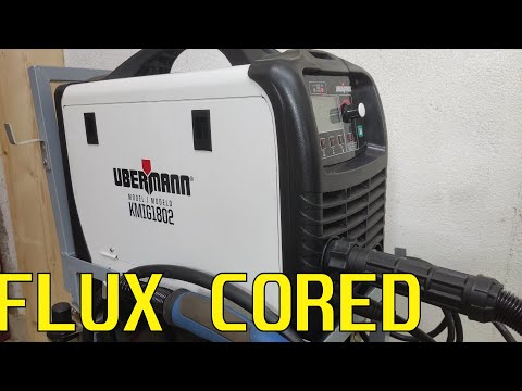 Maquina de Soldar Ubermar KMIG1802 con Flux Cored