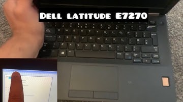 DELL LATITUDE E7270 - How To Enter Bios & Boot Menu Options