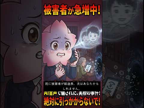 【恐怖】AIが息子の声を完全再現！見分け不可能な最新詐欺の唯一の対策とは
