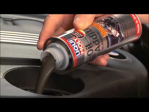 Противоизносная присадка с молибденом для системы смазки двигателя Liqui Moly Oil Additiv with MoS2 125мл, видео 1