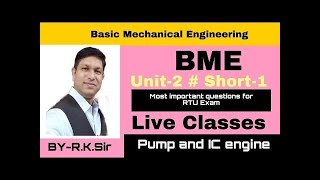 important questions of BME for RTU Exam II Unit-2